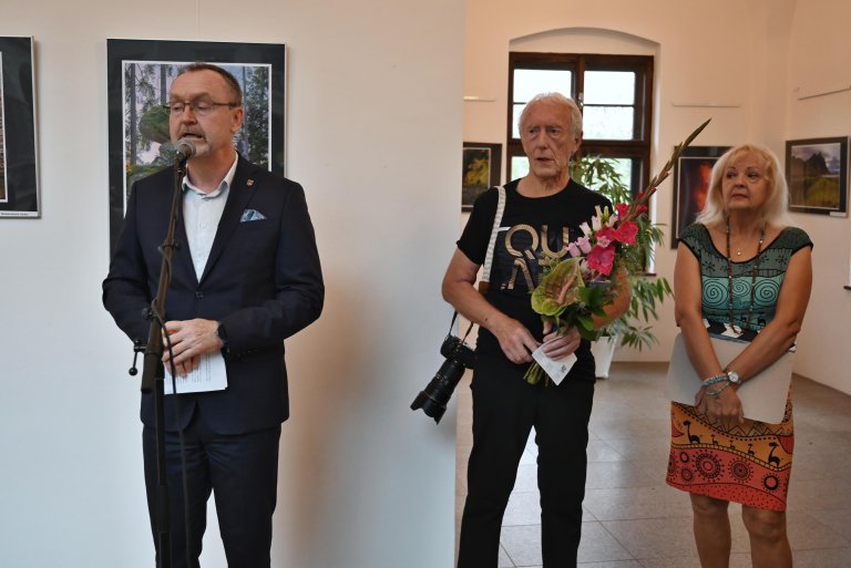 Fotografa uvedl místostarosta města Mgr. Karel Machyl