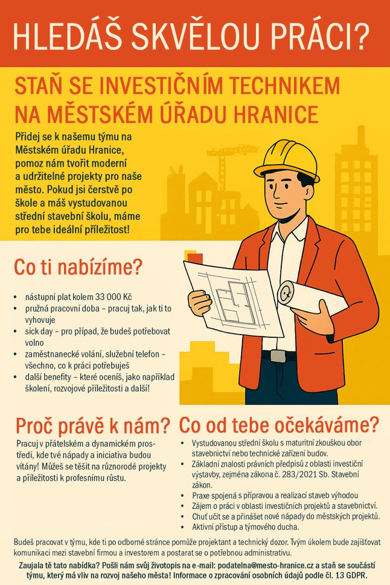 Leták investiční technik