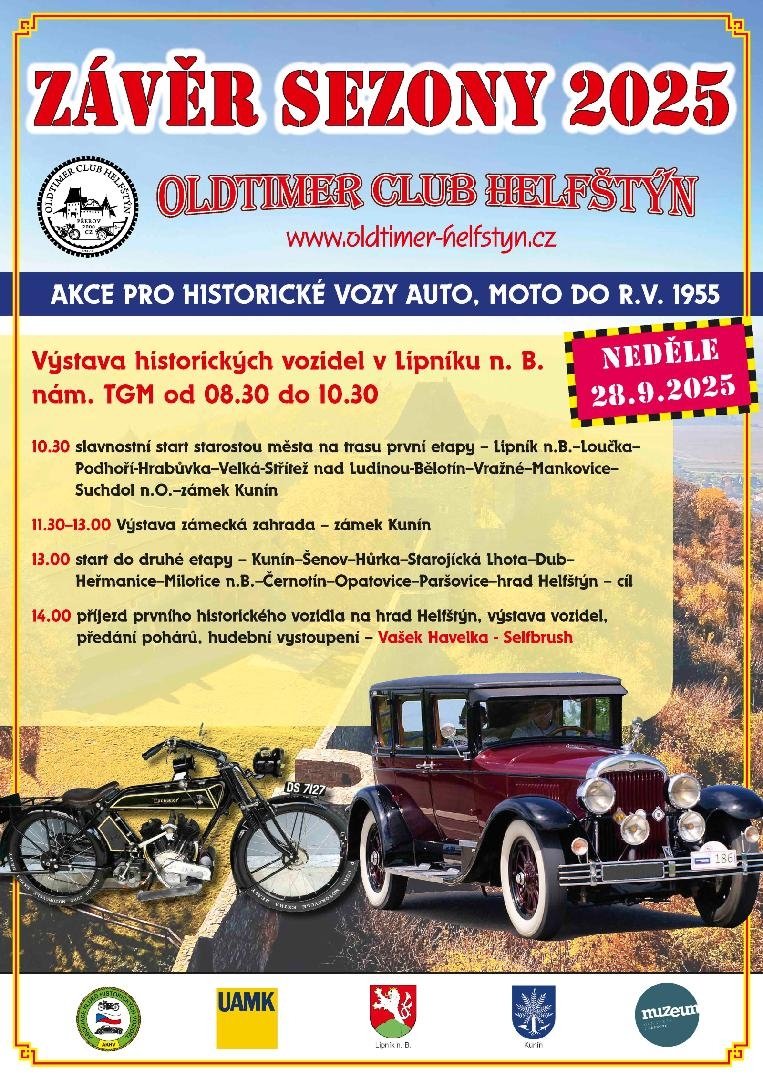 Ukončení sezony Oldtimerclub