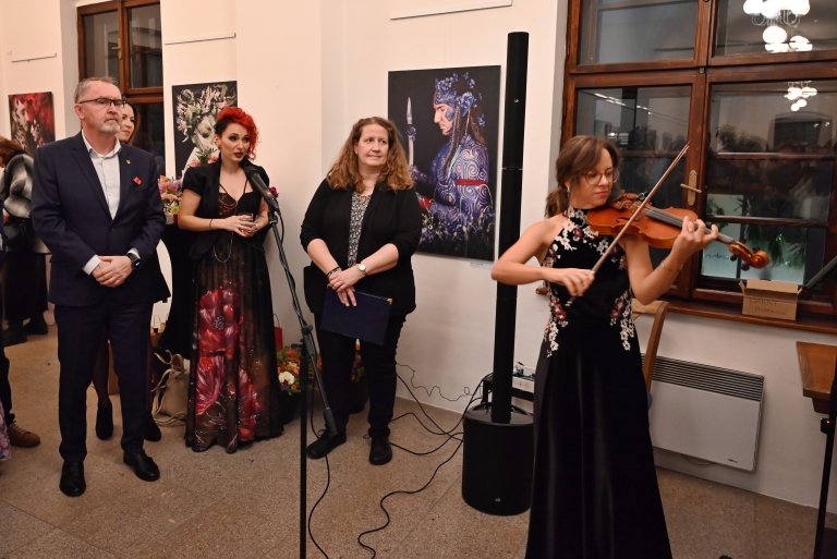 Vernisáž výstavyVernisáž výstavy