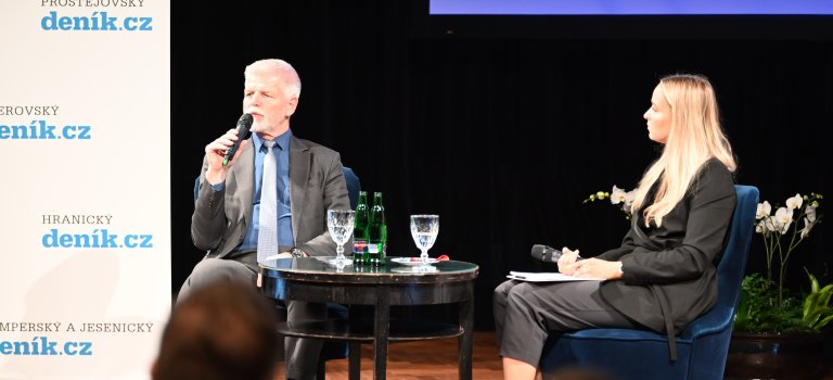 Prezident Petr Pavel navštívil Hranice