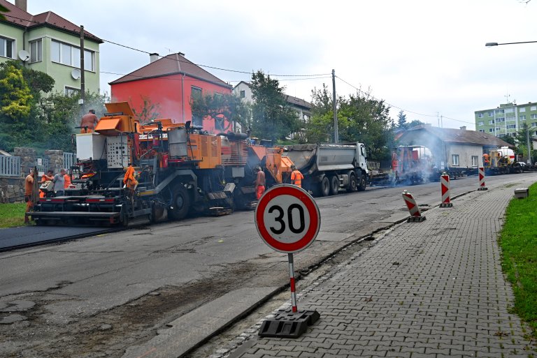 Rekonstrukce ulice Zborovská