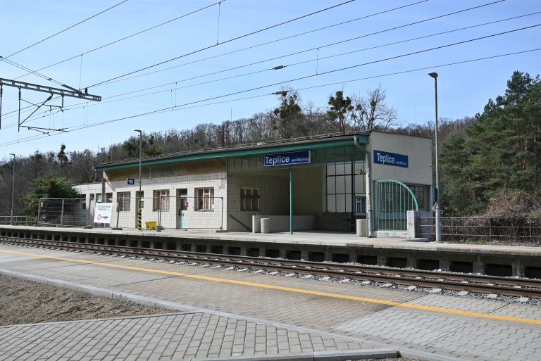 Infocentrum  na teplickém nádraží teprve vzniká