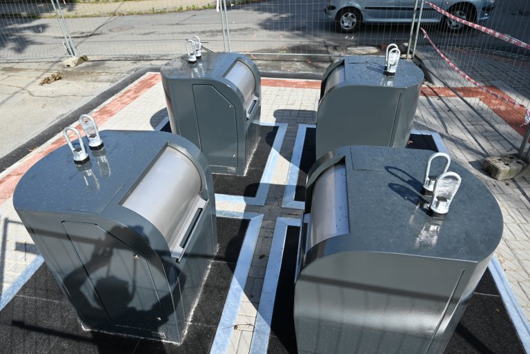 Podzemní kontejnery - Partyzánská