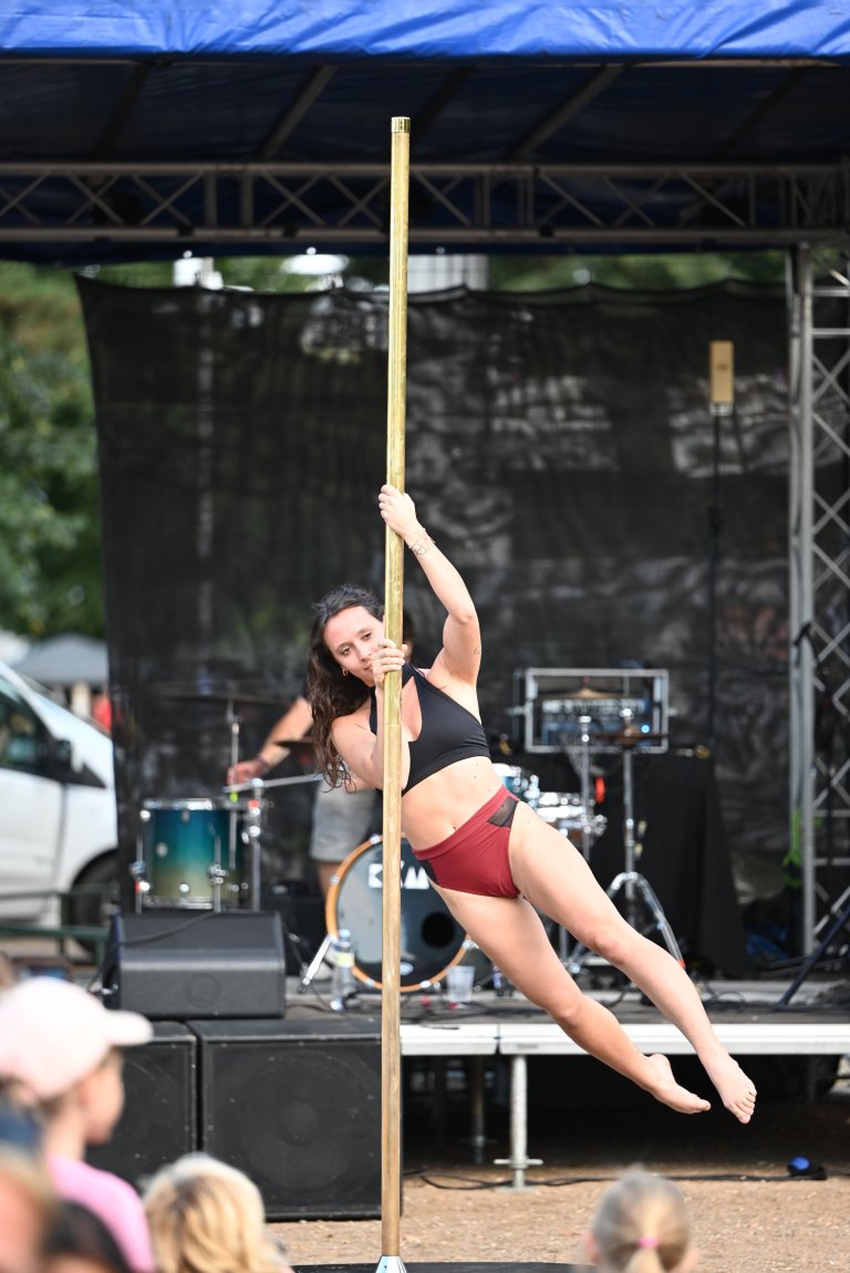 Vystoupení Lucie Mikšánkové na tyči