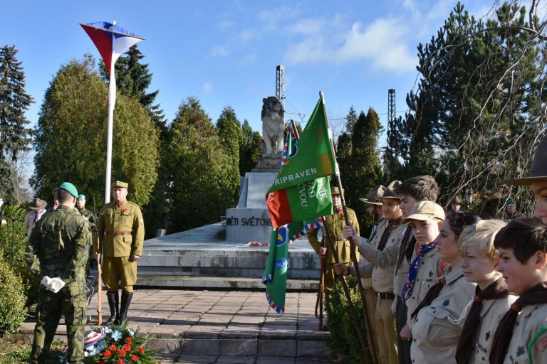 Město si připomnělo Den válečných veteránů