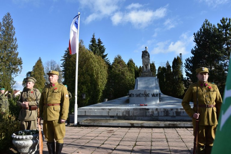 Město si připomnělo Den válečných veteránů