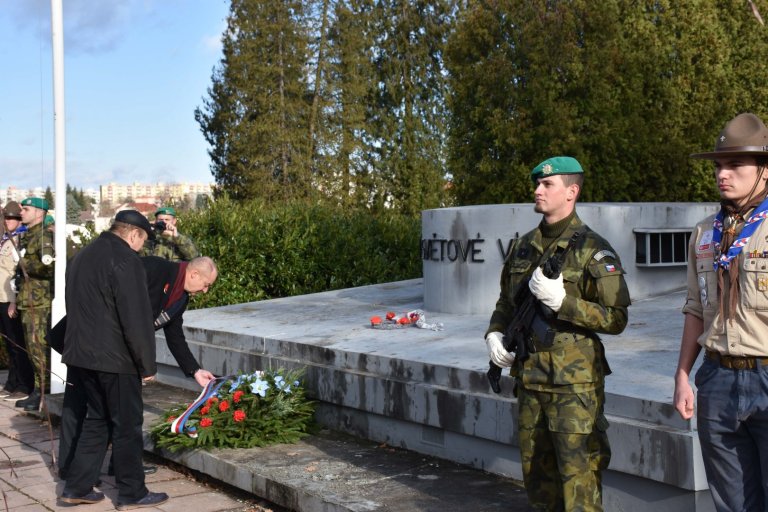 Město si připomnělo Den válečných veteránů