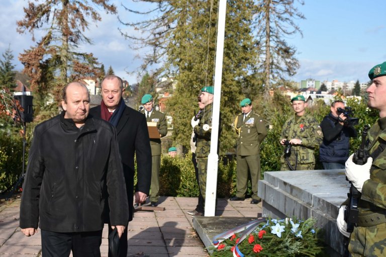 Město si připomnělo Den válečných veteránů