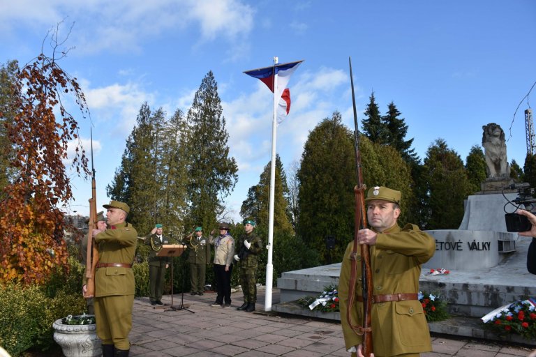 Město si připomnělo Den válečných veteránů