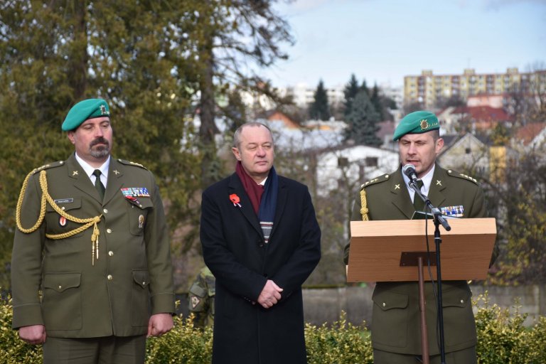 Město si připomnělo Den válečných veteránů