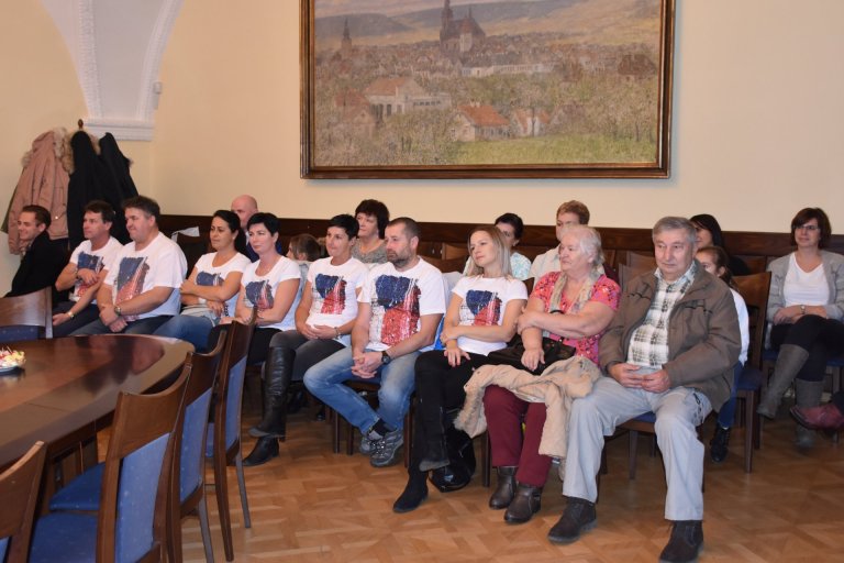 Podívat se přišli i rodinní příslušníci a přátelé