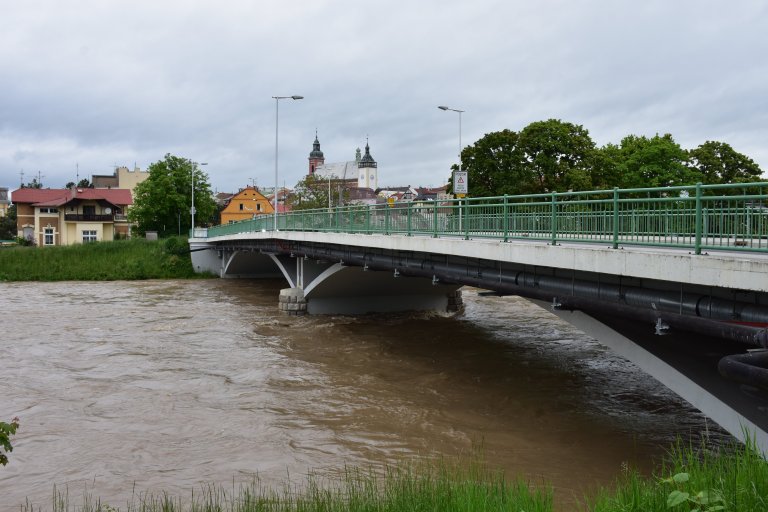 Bečva v 7 hodin ráno byla stále na 3. SPA