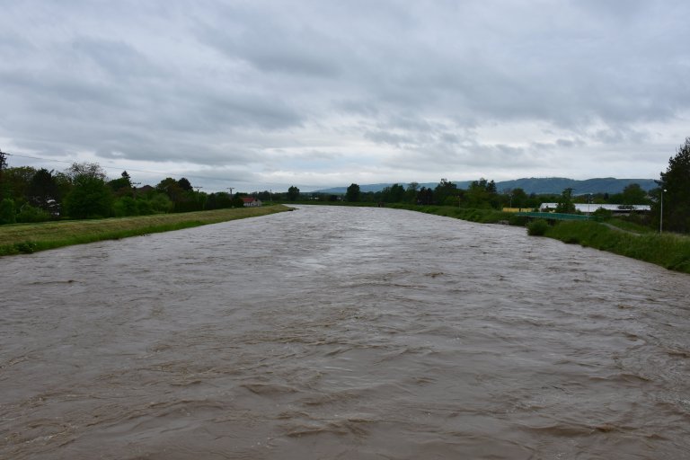 Bečva v 7 hodin ráno byla stále na 3. SPA