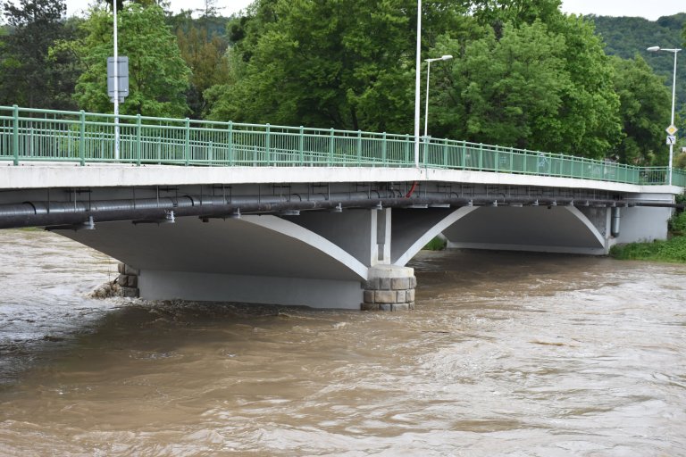 Bečva v 7 hodin ráno byla stále na 3. SPA