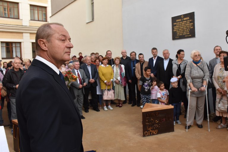 Úvodní slovo pronesl starosta města Jiří Kudláček