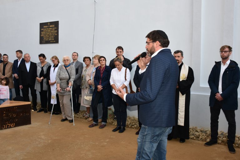 Předseda Federace židovských obcí Petr Papoušek