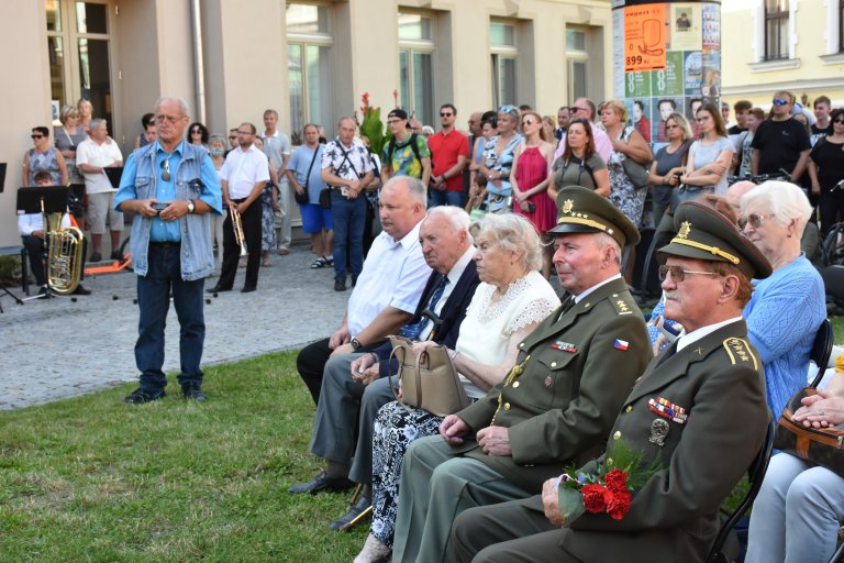 Slavnostní odhalení sochy T. G. Masaryka