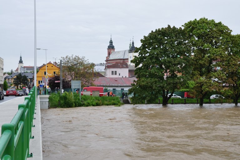 Bečva v roce 2010 přesáhla hranici 6 metrů